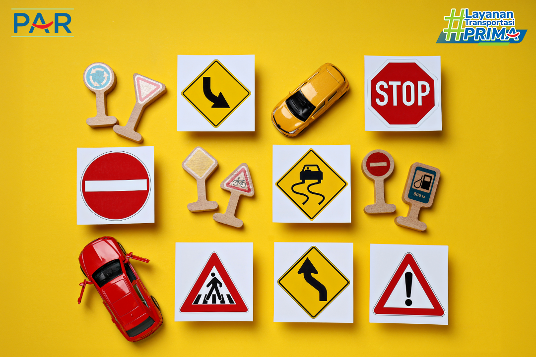 rambu lalu lintas dan artinya
