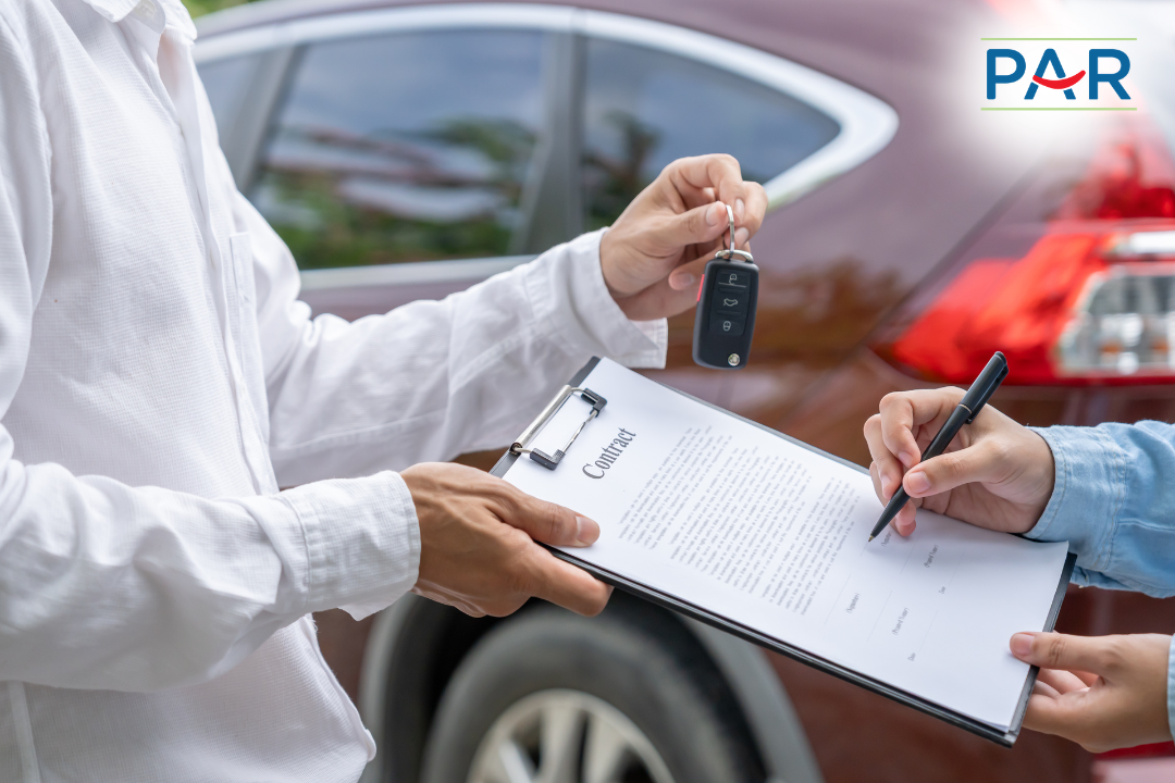 Ilustrasi perbandingan sewa mobil jangka pendek dan jangka panjang untuk kebutuhan operasional bisnis